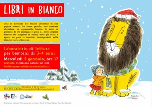 Libri in bianco  laboratorio di lettura per bambini di 3 e 4 anni - Comune  di Cuneo - Portale Istituzionale