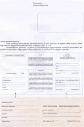 tagliando adesivo con le variazioni