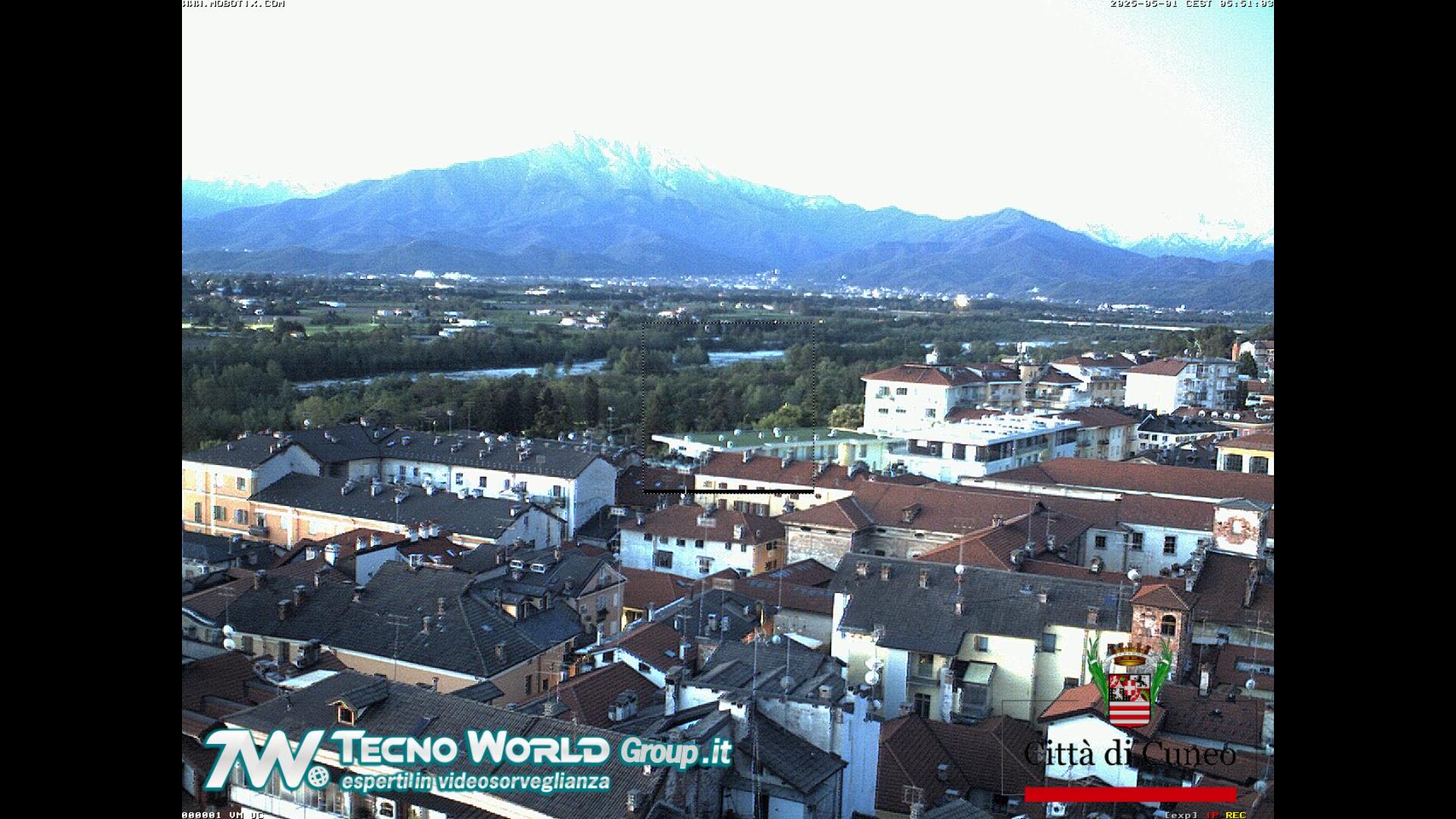 Vista dalla Torre Civica verso sud
