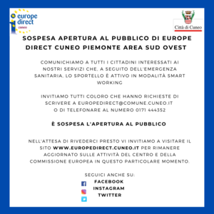 cartello avviso