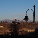 Vista dall'altipiano verso il Monviso