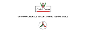 I volontari della Protezione civile puliscono una porzione del torrente Gesso