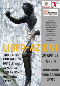 Locandina Spettacolo “Liber-Azioni”