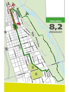 STRACONI"  la mappa del percorso