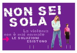 Locandina "Non sei sola"