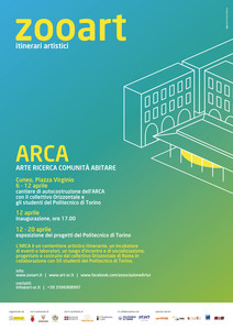 Locandina ZOOART | Progetto A.R.C.A. Arte Ricerca Comunità Abitare