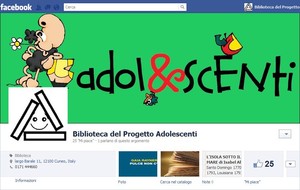 Pagina facebook della Biblioteca del Progetto Adolescenti