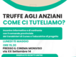 Truffe agli anziani: come ci tuteliamo? - Lunedì 15 maggio incontro al Cinema Monviso