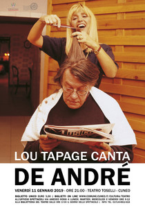 Locandina Lou Tapage canta De André