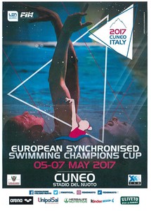 Manifesto Coppa Europa di nuoto sincronizzato 2017