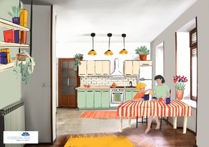 render della casa