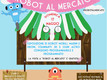 Immagine robot al mercato