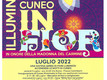 locandina Cuneo illuminata in fiore