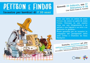 locandina dell'incontro di lettura
