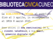 Chiusura biblioteche DCPM 8 marzo