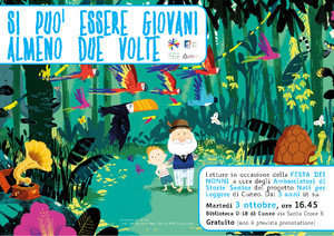 Locandina per la Festa dei nonni