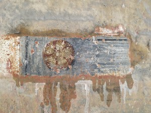 affresco tardo medioevali emerso sul fabbricato di Contrada Mondovì 5
