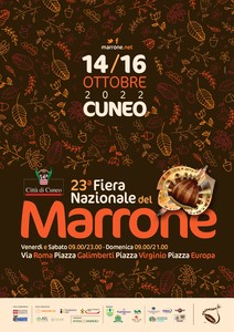 Locandina Fiera Nazionale del Marrone - 23ª edizione