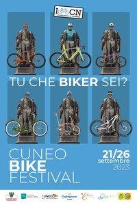 Locandina “Cuneo Bike Festival” 2023