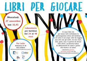 Locandina del laboratorio di lettura