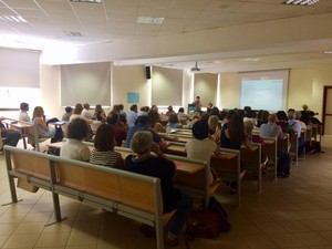 Un momento del workshop del 17 giugno