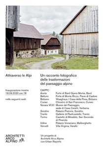 locandina “Attraverso le Alpi”