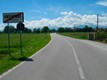 segnaletica stradale posizionata in via della Battaglia