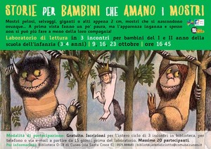 Storie per bambini che amano i mostri