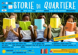 locandina della rassegna di letture