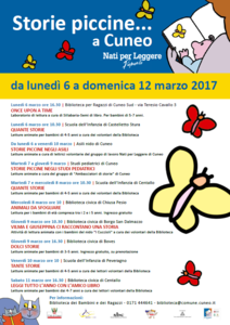 Calendario di Storie Piccine... a Cuneo