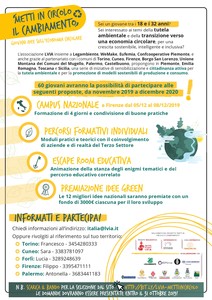 Locandina “Metti in circolo il cambiamento“ 2