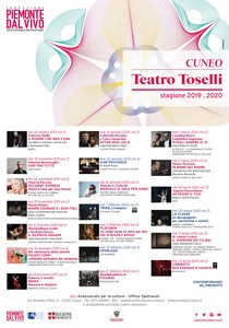 Locandina stagione teatrale 2019|20