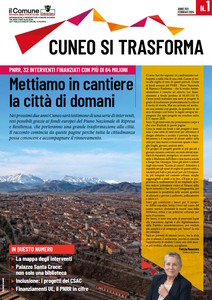 La copertina del Notiziario comunale