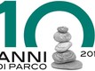 Logo dei 10 anni del Parco fluviale