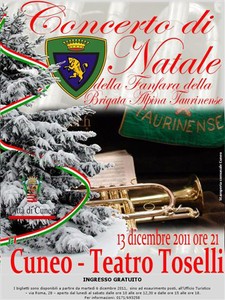 Concerto di Natale della Fanfara Brigata Alpina Taurinense