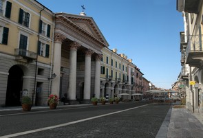 immagine della "nuova" via Roma, altezza Cattedrale