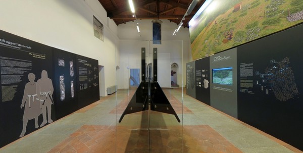 l'allestimento dedicato ai Longobardi