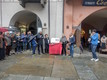il disvelamento della targa