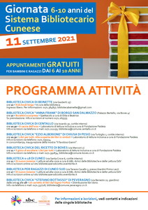 Giornata 6-10 anni del Sistema Bibliotecario Cuneese