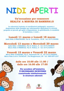 locandina nidi aperti