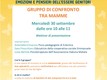 Locandina Ma&Pa: webinar di presentazione del gruppo di confronto fra mamme
