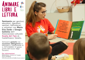 Locandina Animare libri e lettura
