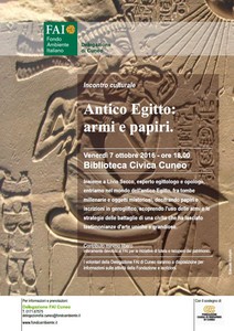Antico Egitto: armi e papiri