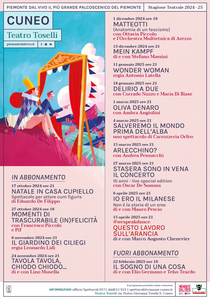 Gli spettacoli in programma al Toselli