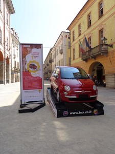 La Fiat 500 messa in palio come primo premio