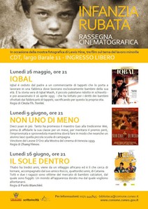 la locandina della rassegna