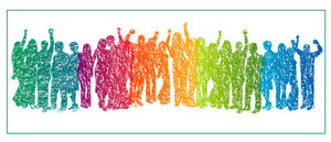 Grafica del bando “Insieme andrà tutto bene”