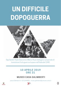 locandina Un difficile dopoguerra