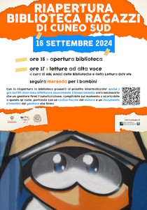 locandina della riapertura