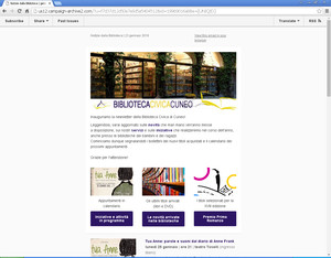 Newsletter Biblioteca